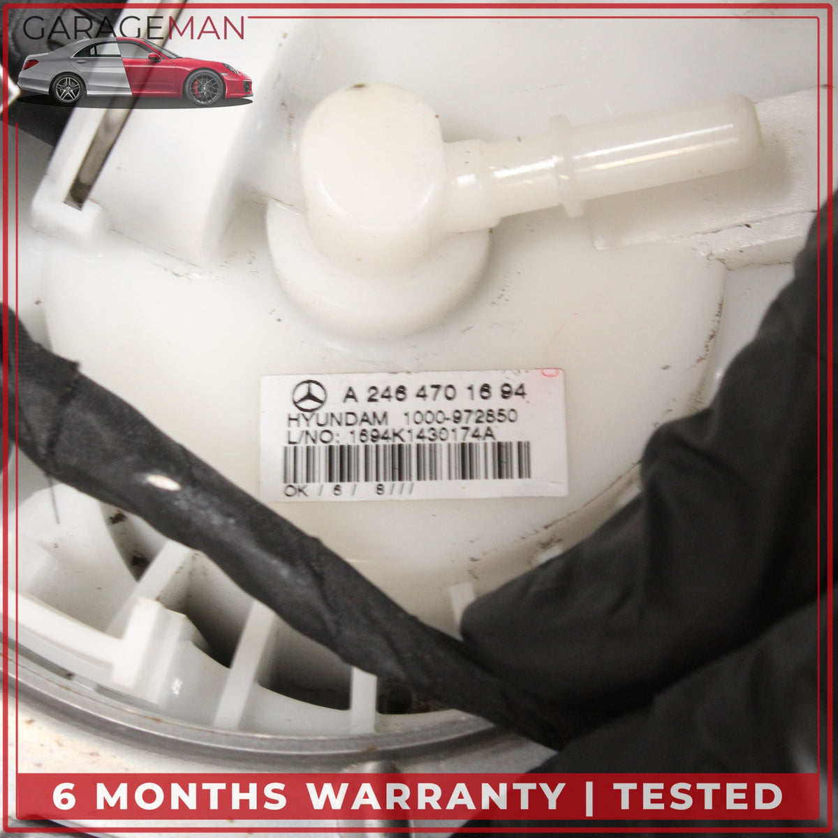 2014-2020 Mercedes X156 GLA250 CLA250 Fuel Gas Tank Reservoir Assembly OEM