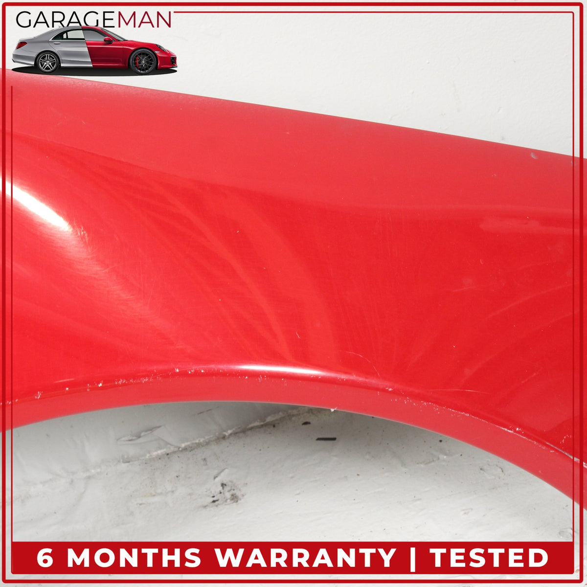 2003-2008 Mercedes R230 SL500 Front Right Side Fender Panel Fire Opal Red OEM