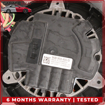 2015-2025 Porsche Macan 95B Radiator Cooling Fan Blade w/ Motor 95B959455G OEM