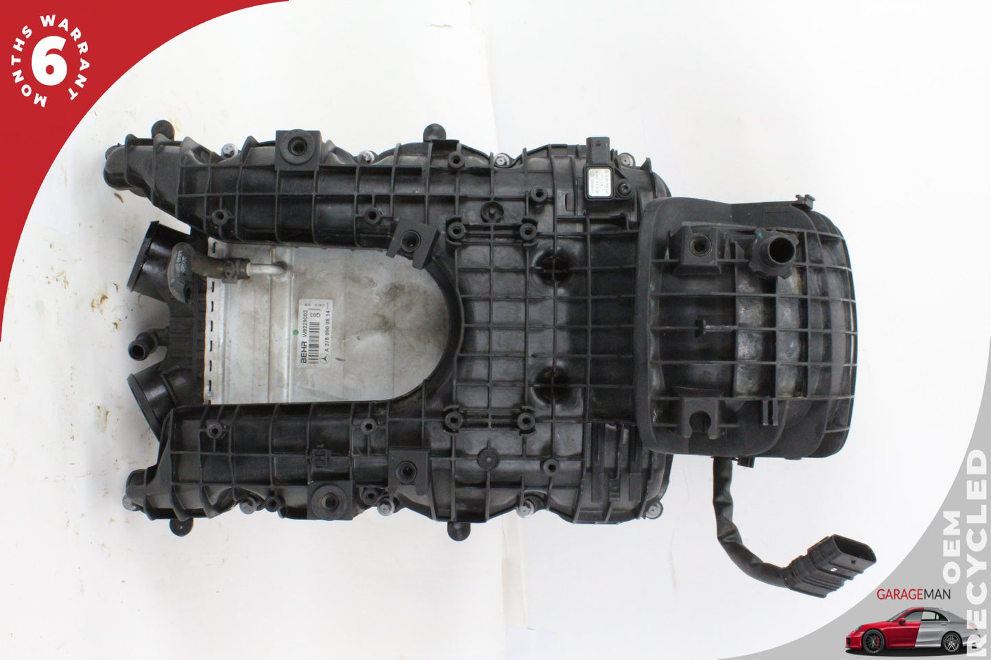 2011-2020 Mercedes X166 GL450 Engine Intercooler Radiator Manifold Assy OEM