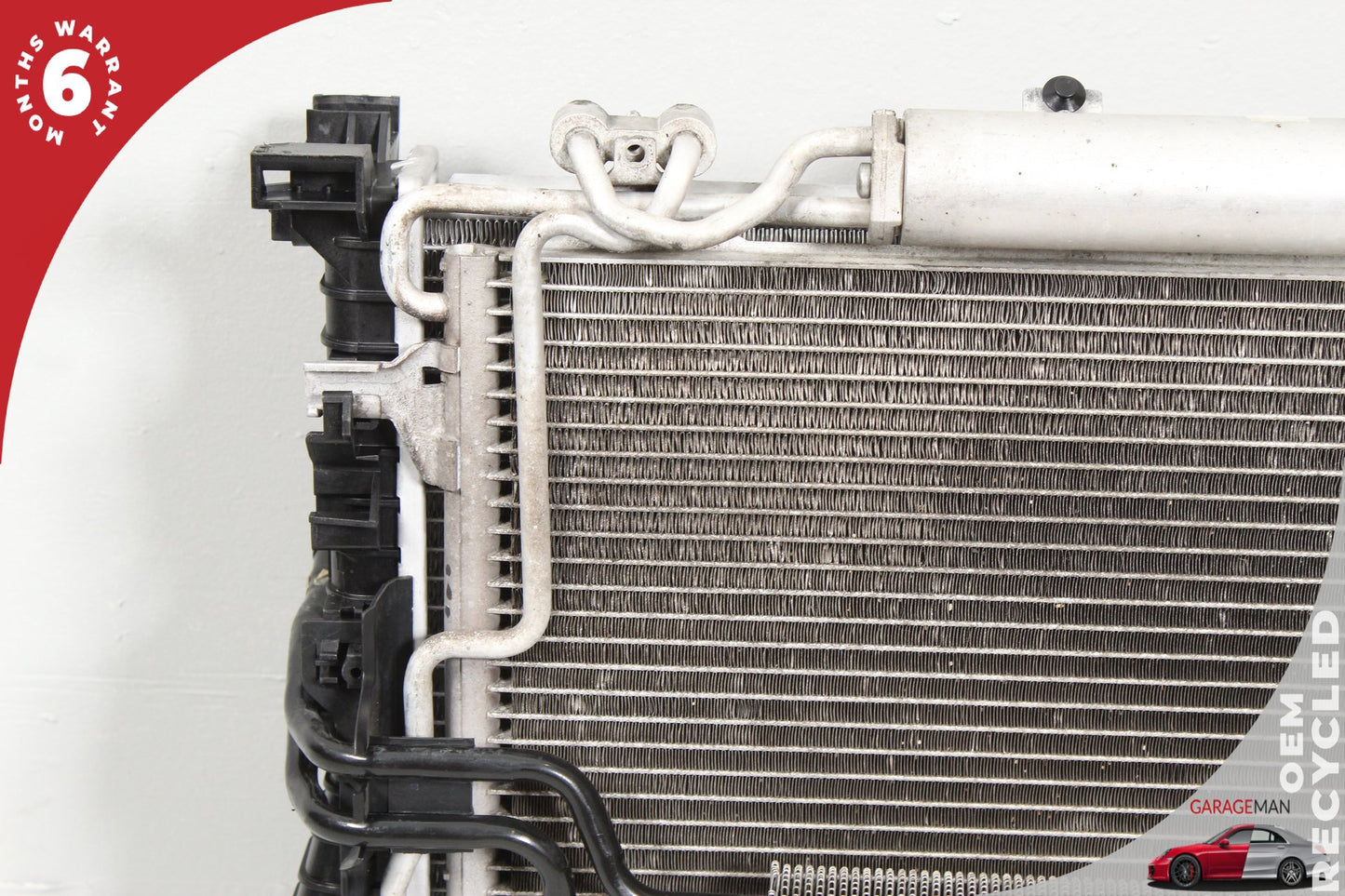 2003-2006 Mercedes W219 CLS500 Engine Cooling Radiator AC A/C Condenser Assembly