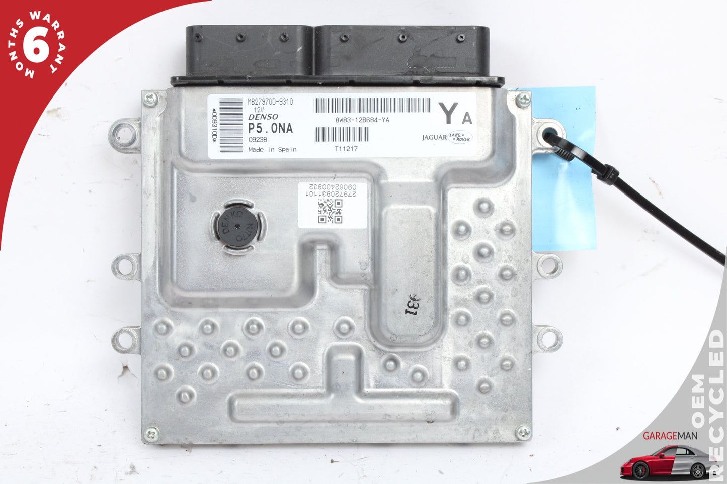 2010-2013 Land Rover LR4 SUV ECU ECM Engine Control Module 8W8312B684YA OEM