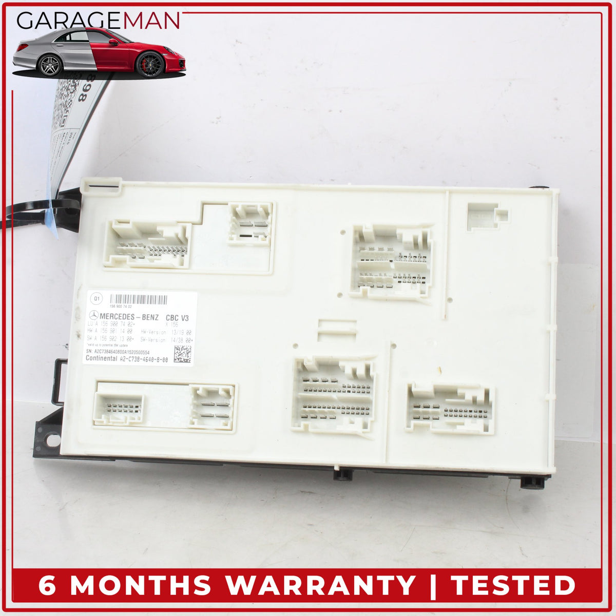 2014-2017 Mercedes W242 B Electric Drive Front SAM Control Module Unit OEM