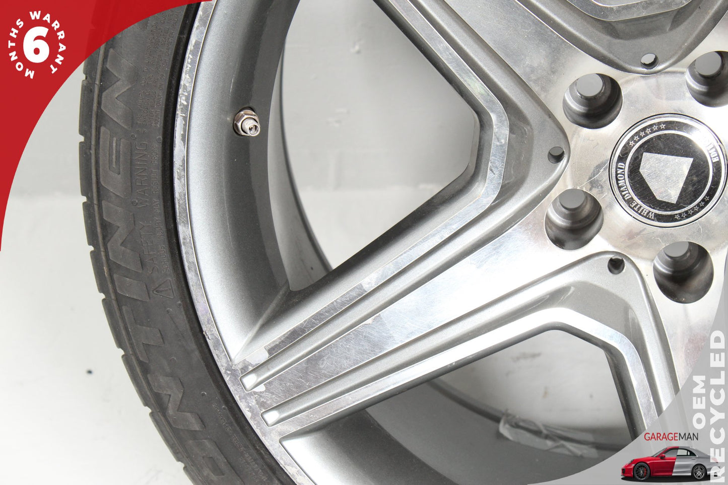 2010-2013 Mercedes W221 S350 Front or Rear Wheel Rim w/ Tire 9.5JX19H2 ET35 OEM
