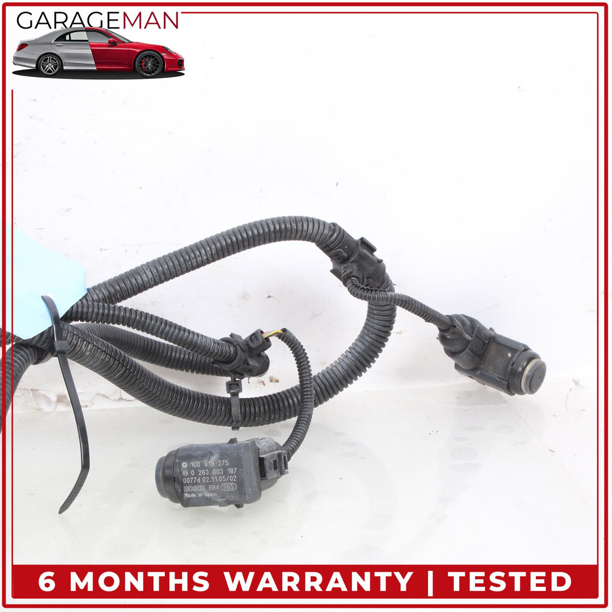 2003-2006 Porsche Cayenne 955 Front Bumper Parking Sensor Wire Harness Set OEM