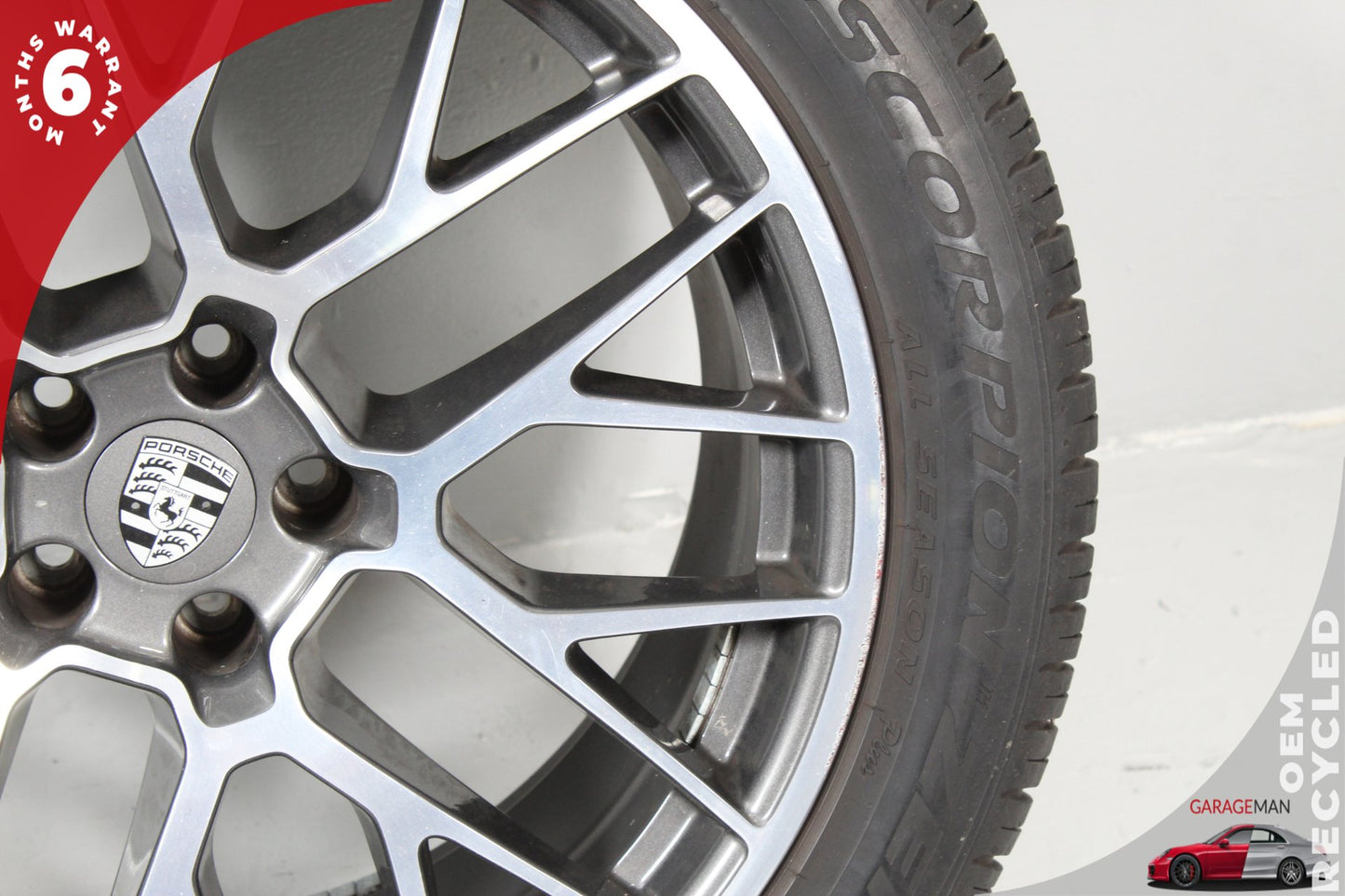2015-2018 Porsche Macan 95B Rear Side Wheel Rim w/ Tire 10JX20H2 ET19 OEM