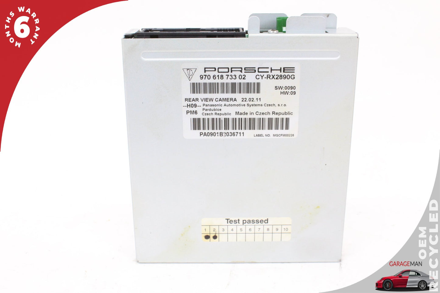 2010-2016 Porsche Panamera 970 Rear View Back Up Camera Control Module Unit OEM