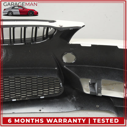 2006-2008 BMW 335i E90 M3 Style Front Bumper Cover Assembly w/ Grille Alpine White III