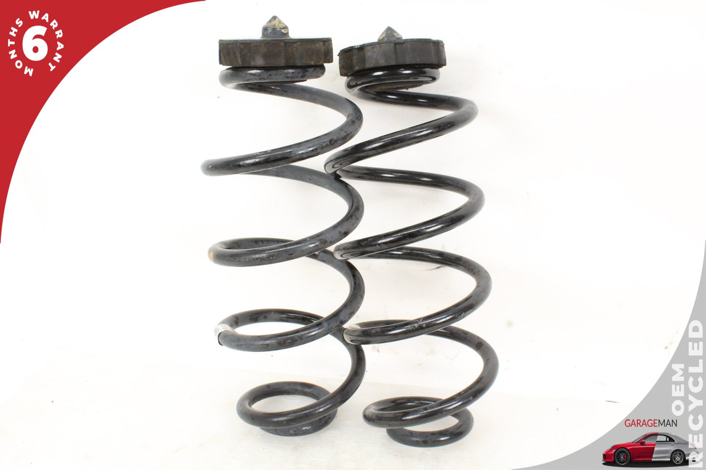 2015-2024 Porsche Macan 95B Rear Left & Right Shock Coil Spring Set OEM