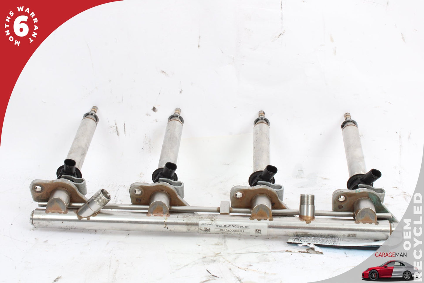 11-19 Mercedes-Benz CLS550 W218 Coupe Fuel Injector Left Side 2780703495
