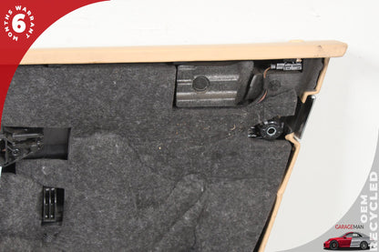 2010-2016 Porsche Panamera 970 Front Left Driver Side Door Trim Panel Beige OEM
