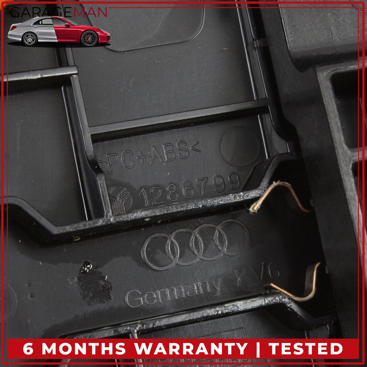 2017-2024 Audi A4 A5 Front Lower Center Console Armrest Lid Cover 8W0864207 OEM