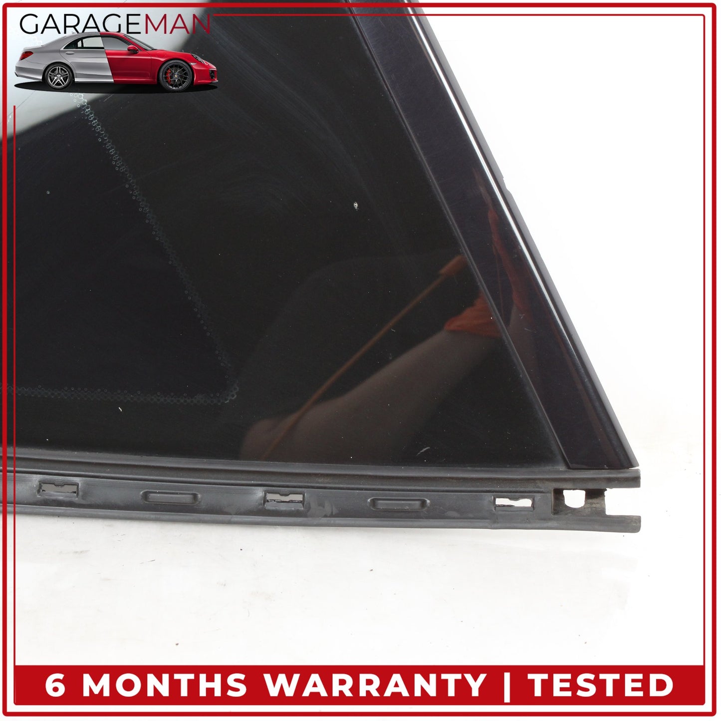 2010-2017 BMW 550i GT F07 Rear Left Driver Side Quarter Window Glass OEM