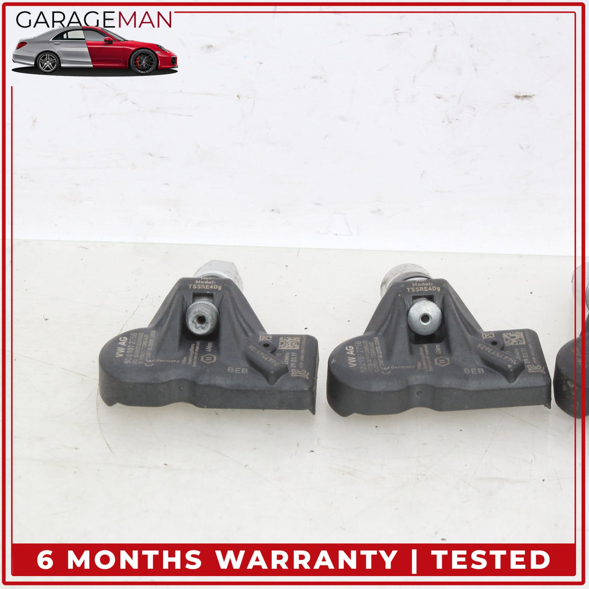 2011-2018 Porsche Cayenne 958 TPMS Tire Pressure Sensor Set of 4 5Q0907275B OEM
