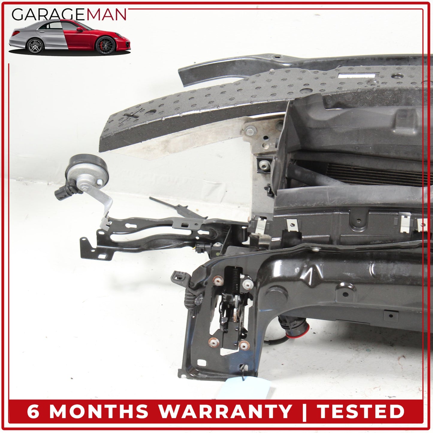 2012-2018 BMW 320i xDrive Front Radiator Support Reinforcement Bar w/ Radiators Assembly OEM