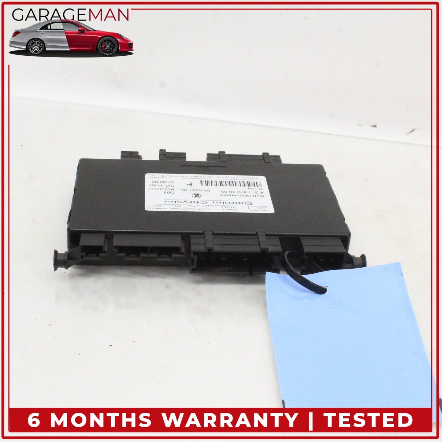 2003-2012 Mercedes W219 CLS550 Front Left Side Seat Control Module Unit OEM