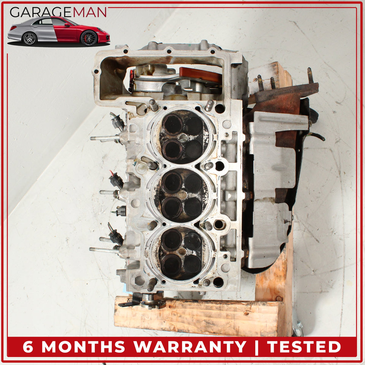 2010-2018 Audi A6 A7 Q5 VW Touareg 3.0L Right Side Cylinder Head 06E103404M OEM