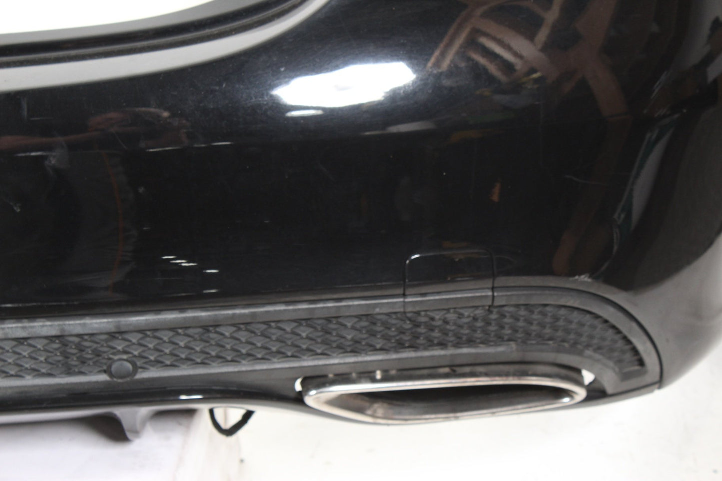 2015-2018 Mercedes-Benz C300 CDI Sedan Rear Bumper Cover 2058855938 OEM