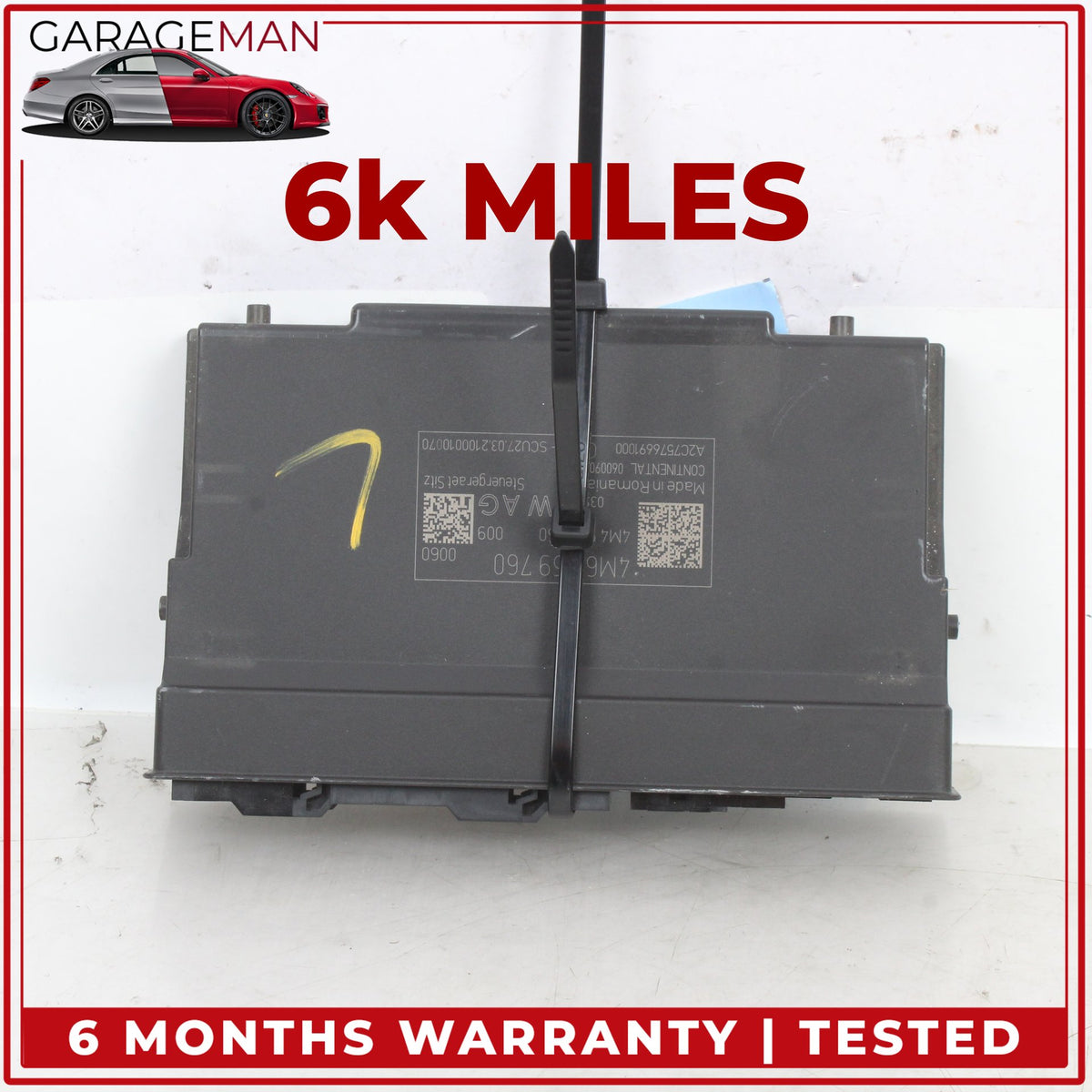 2017-2025 Audi A4 A5 A6 Q5 Q7 Q8 Front Left Seat Control Module 4M6959760 OEM