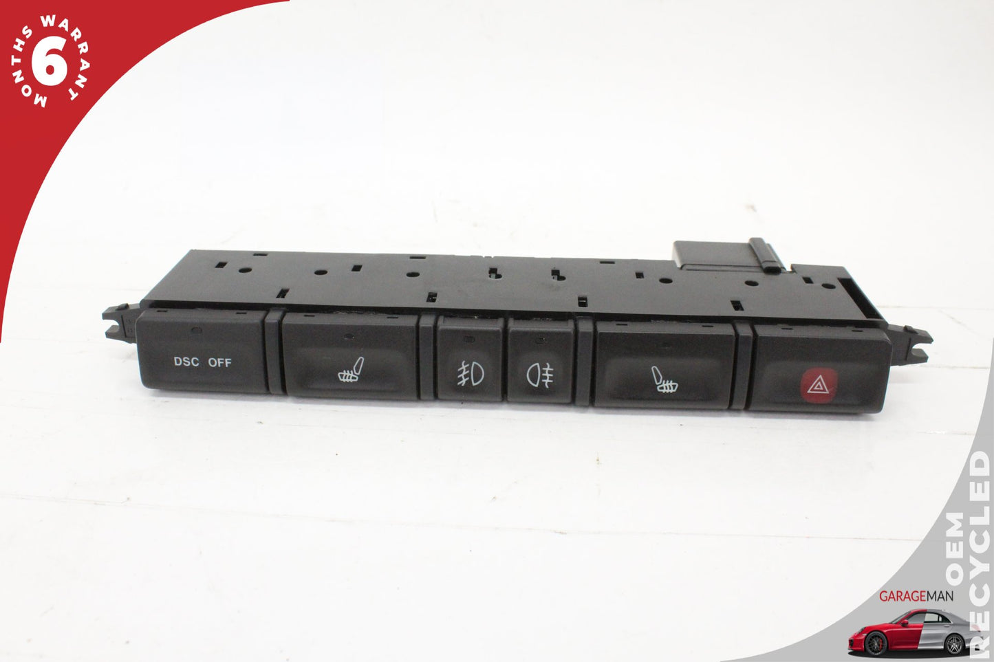 1997-2006 Jaguar XK8 X100 Hazard Light Traction Off Control Switch Button OEM