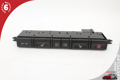 1997-2006 Jaguar XK8 X100 Hazard Light Traction Off Control Switch Button OEM