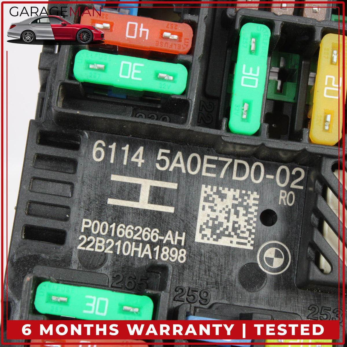 2019-2025 BMW M340i G20 Rear Power Distribution Fuse Box Module 5A44CE1 OEM