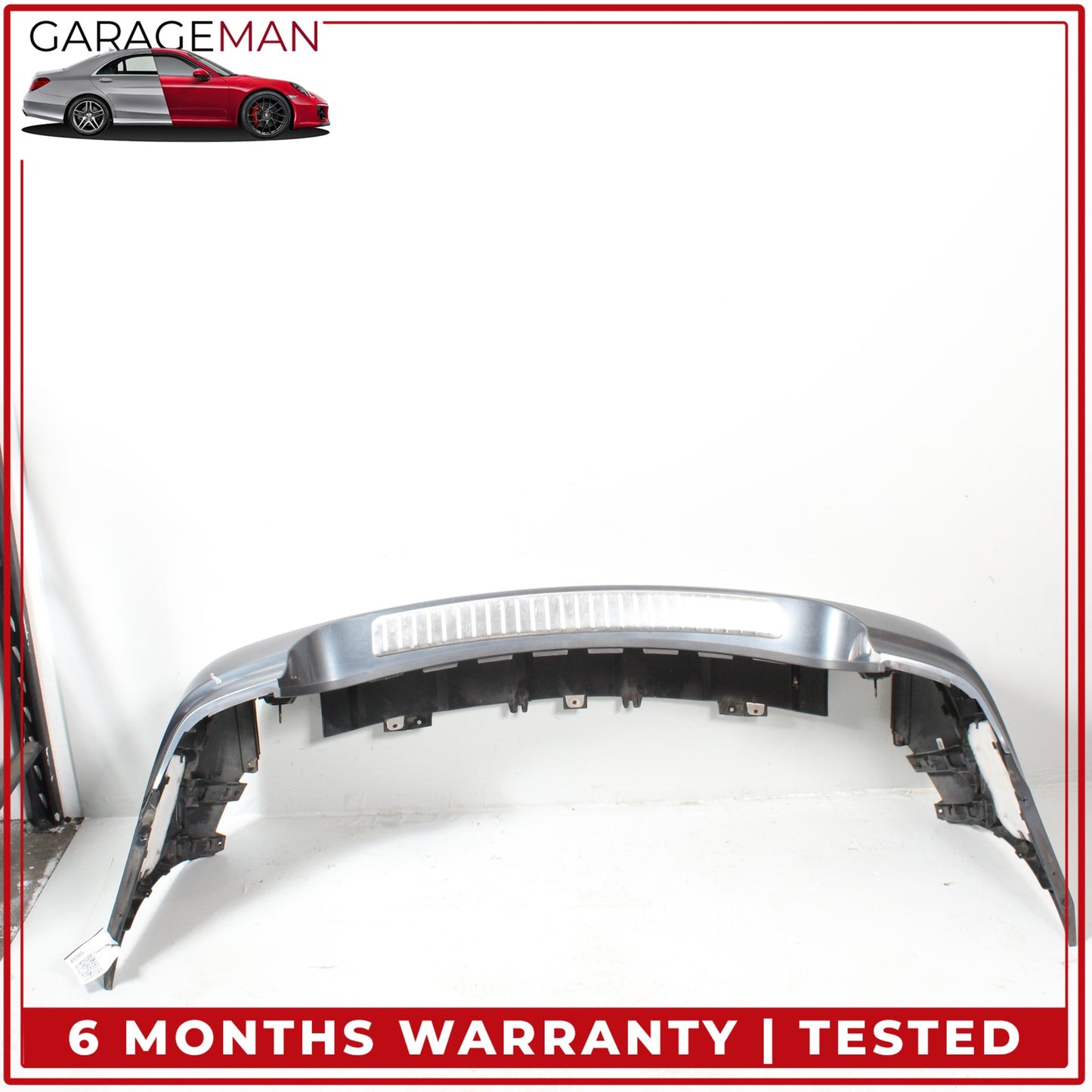 2009-2011 Mercedes W164 ML350 ML550 Base Rear Bumper Cover Assembly Gray OEM