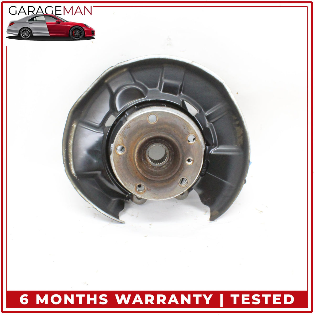 2012-2018 BMW 328i F30 RWD Rear Left Spindle Knuckle Wheel Hub 6792521 OEM