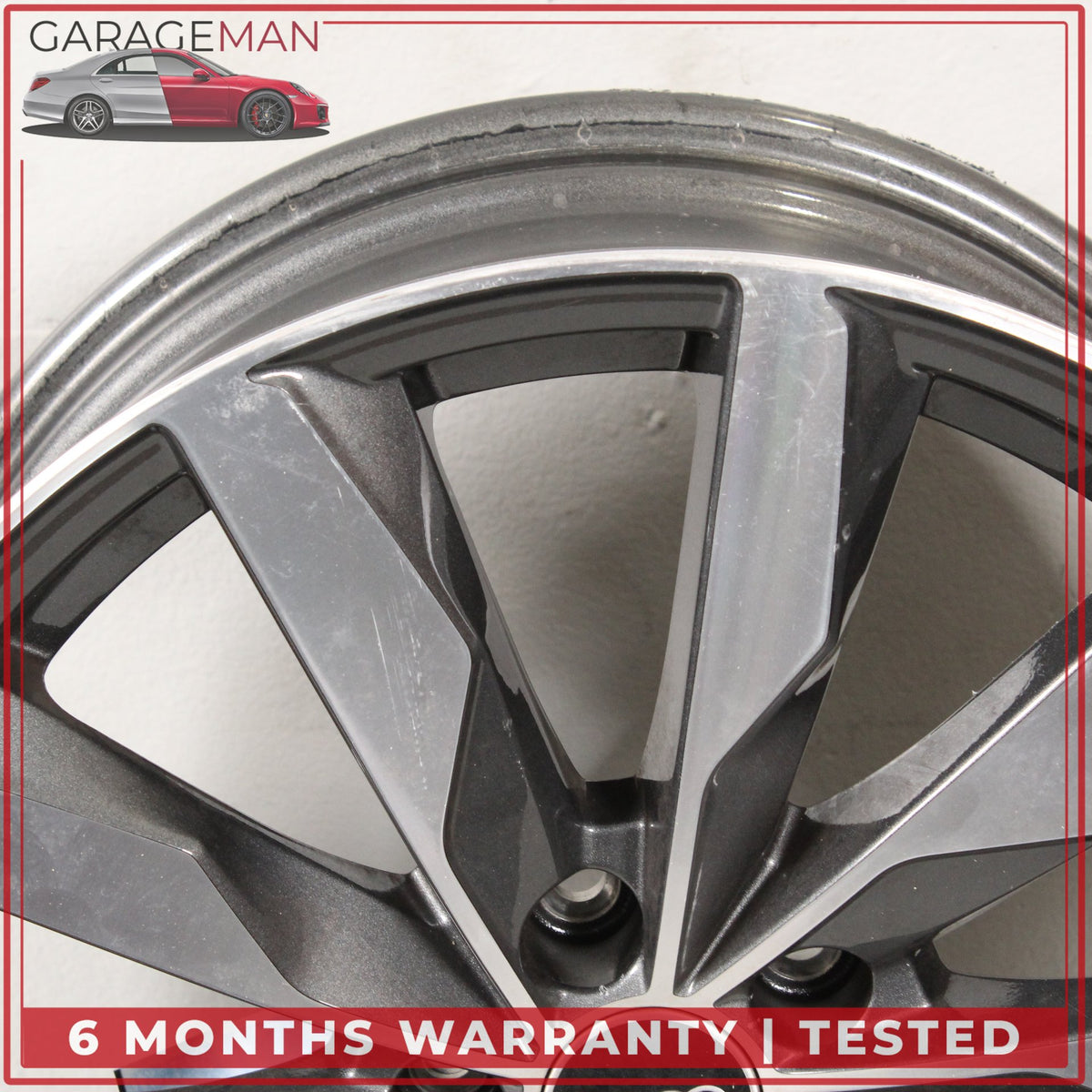 2016-2025 Audi A4 S4 Front or Rear Side Wheel Rim 8JX18H2 ET40 8W0601025FJ OEM