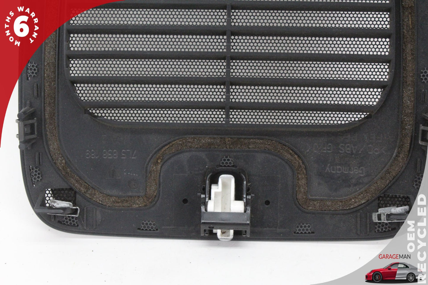2003-2010 Porsche Cayenne 955 957 Center Dashboard Speaker Trim Cover Panel OEM