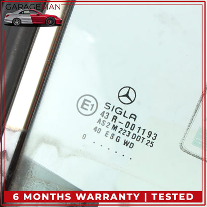 1997-2004 Mercedes R170 SLK320 Rear Left Quarter Window Glass 1706700310 OEM
