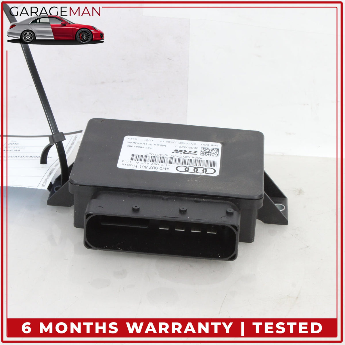 2011-2018 Audi A8 S8 A6 Electronic Parking Brake Control Module 4H0907801H OEM