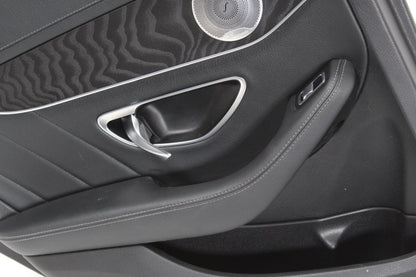 2015 Mercedes-Benz C300 W205 Sedan Left Rear Door Trim Panel 2057304501
