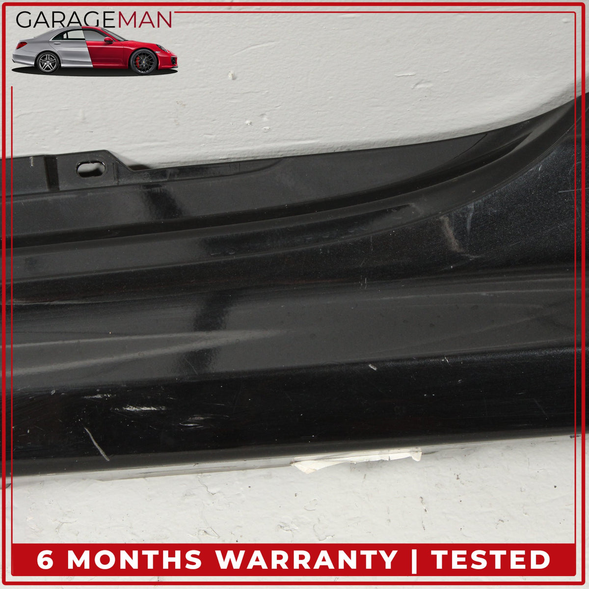 2012-2018 BMW 640i F12 Left Side Rocker Skirt Molding Trim Panel Black OEM