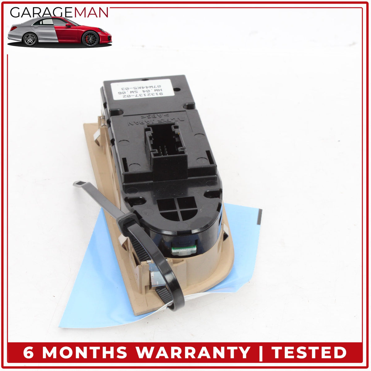 2006-2011 BMW 335i E90 Front Left Master Window Control Switch 61319217331 OEM