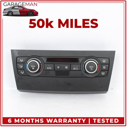 2006-2011 BMW 335i E90 AC Temperature Climate Control Panel 916298301 OEM