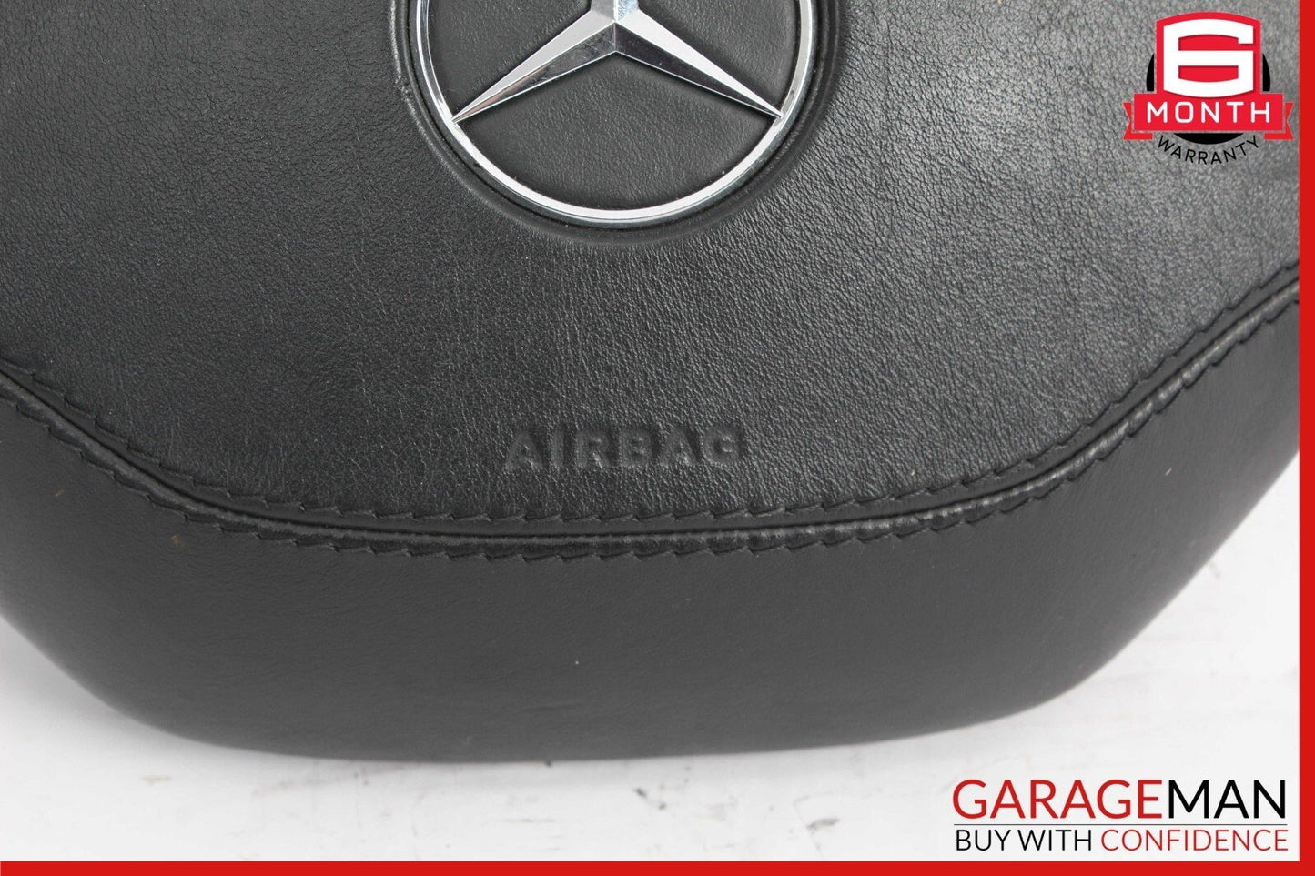 07-10 Mercedes W221 S550 CL500 CL550 Steering Wheel Airbag Air Bag Black OEM