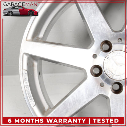 2012-2015 Mercedes W204 C250 Rear 7 Spoke Wheel Rim 8.5JX18H2ET54 2044019902 OEM