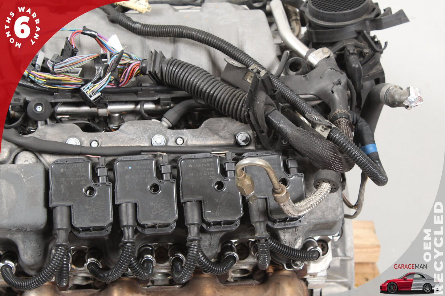 1999-2006 Mercedes W211 E500 CL500 Engine Motor Assembly 5.0 V8 M113 OEM 208K