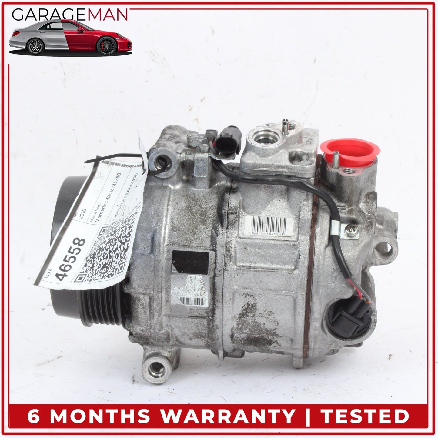2006-2013 Mercedes W164 ML350 AC A/C Air Conditioning Compressor 0022305211 OEM