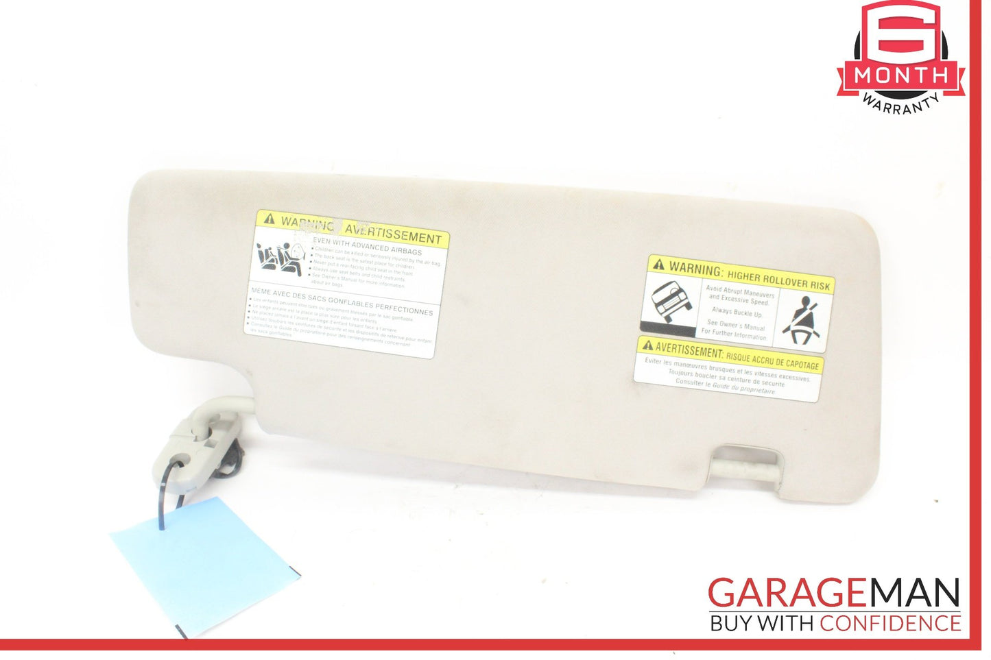 2010-2016 Land Rover LR4 SUV Left Sun Visor LR013079