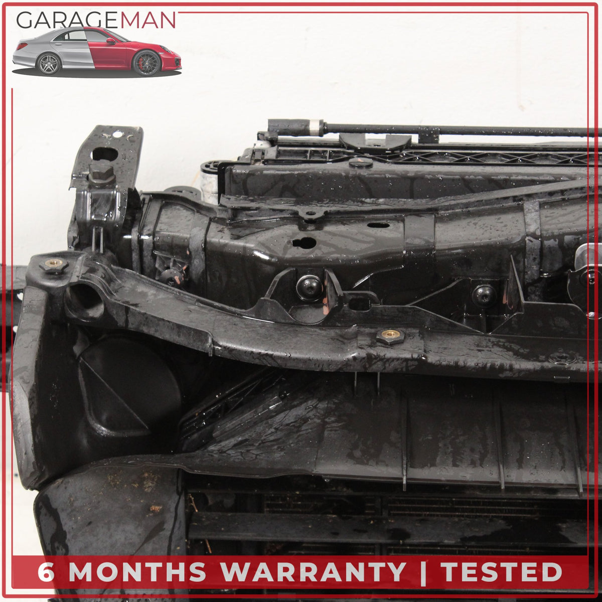 2011-2018 Porsche Cayenne 958 Radiator Support Reinforcement Bar w/ Radiators