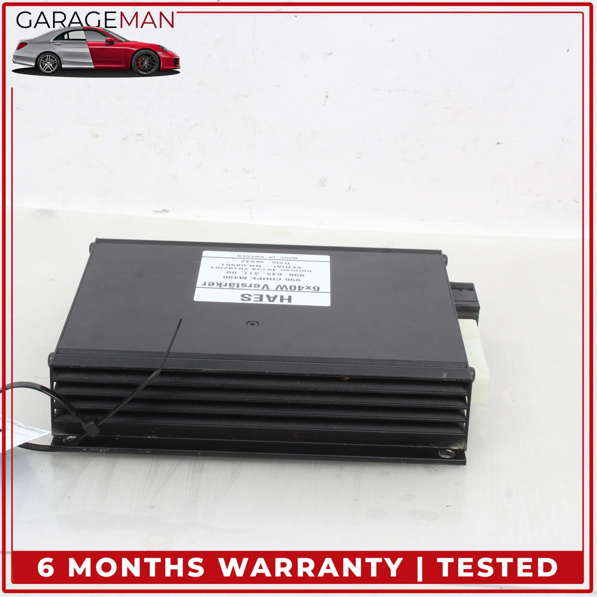 1999-2000 Porsche 911 Carrera Coupe Audio Radio Amplifier AMP 99664531100 OEM