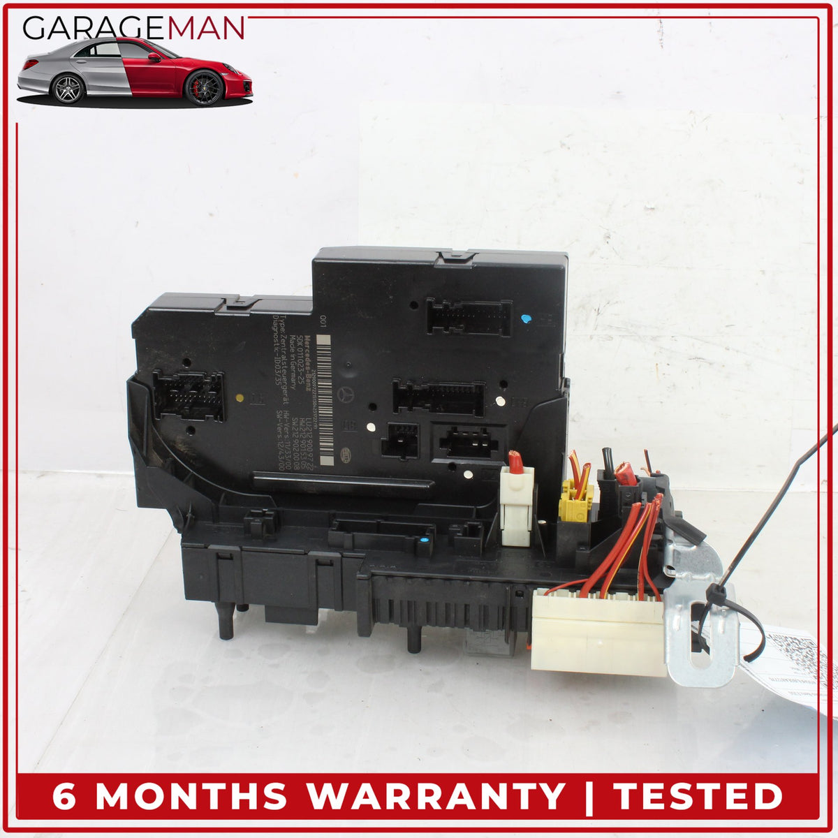 2010-2018 Mercedes W212 E350 Rear SAM Fuse Box Relay Module 2129009722 OEM