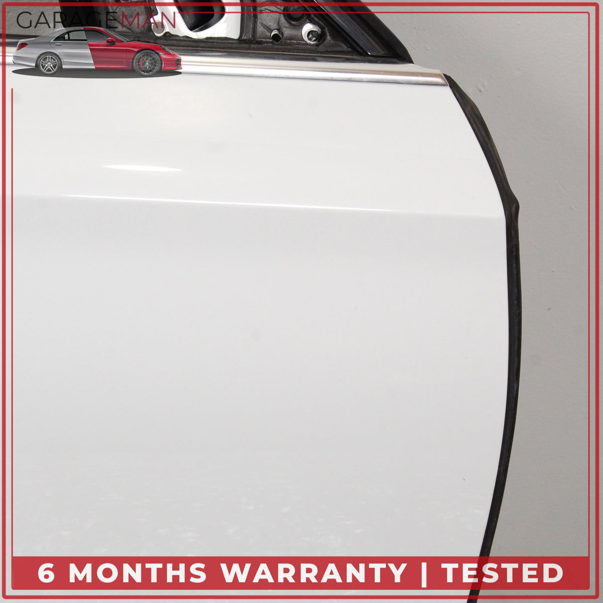 2011-2018 Audi A8 S8 Front Right Side Door Shell Glacier White Metallic OEM