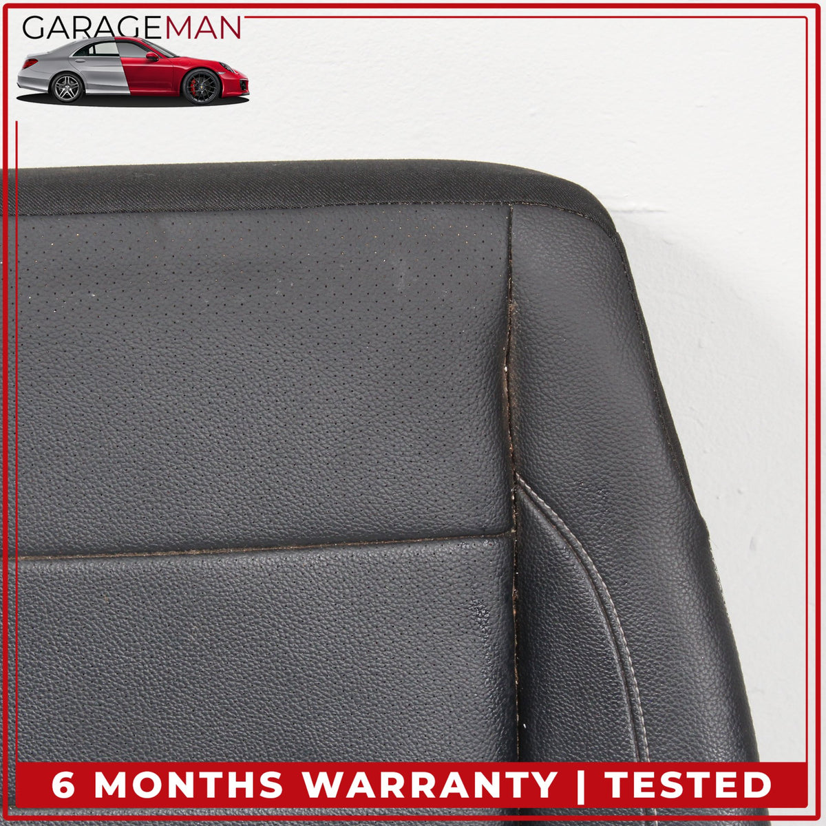 2012-2015 Mercedes W166 ML350 Front Right Lower Bottom Seat Cushion Black OEM