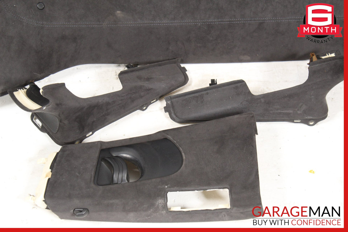 2014-2018 Audi S7 Overhead Roof Headliner w/ Sunvisor & Trim Cover Panel Set OEM