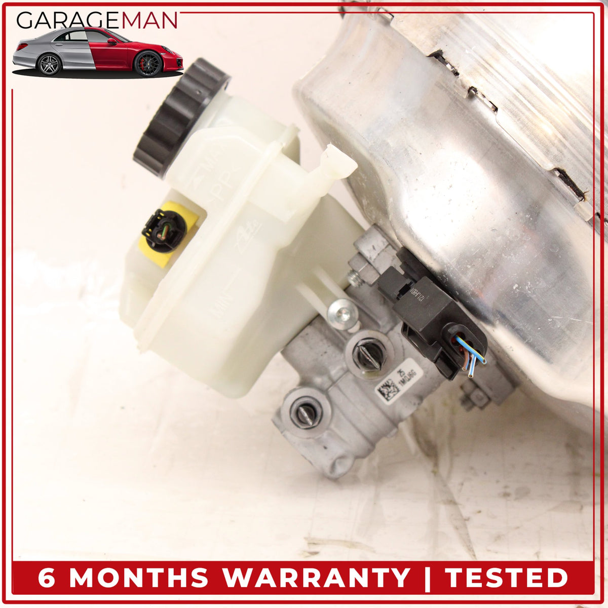 2018-2020 BMW 530e G30 Power Brake Booster Master Cylinder w/ Reservoir OEM