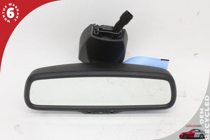 2012-2017 Fiat 500e Top Upper Rear View Mirror Black 34949799 OEM