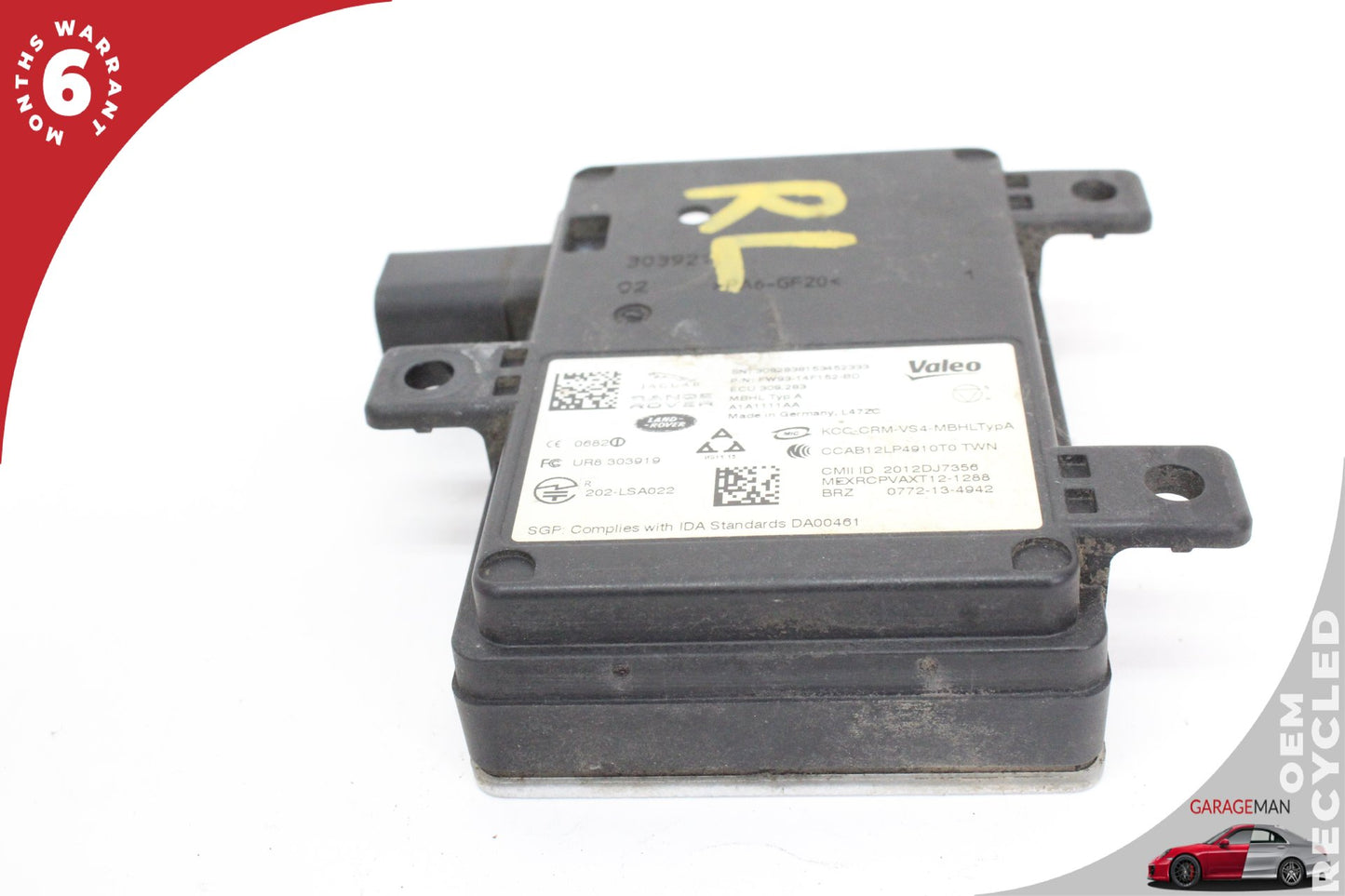 2016-2020 Jaguar XF X260 Rear Left Blind Spot Sensor Module FW9314F152BD OEM